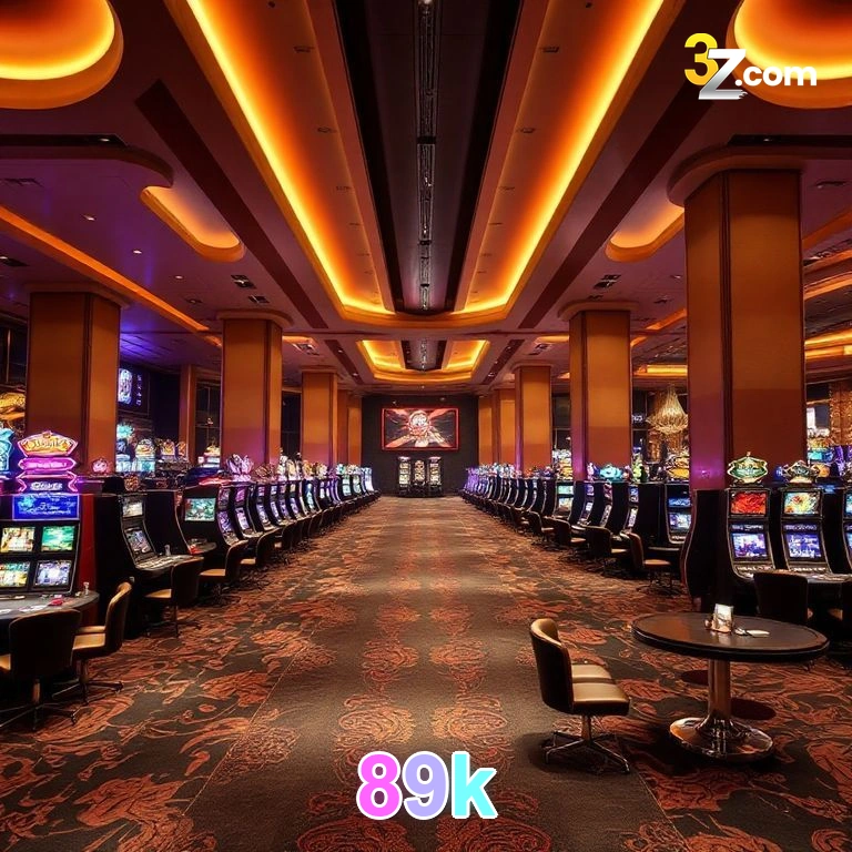 Tabela RTP dos jogos de cassino da 89k